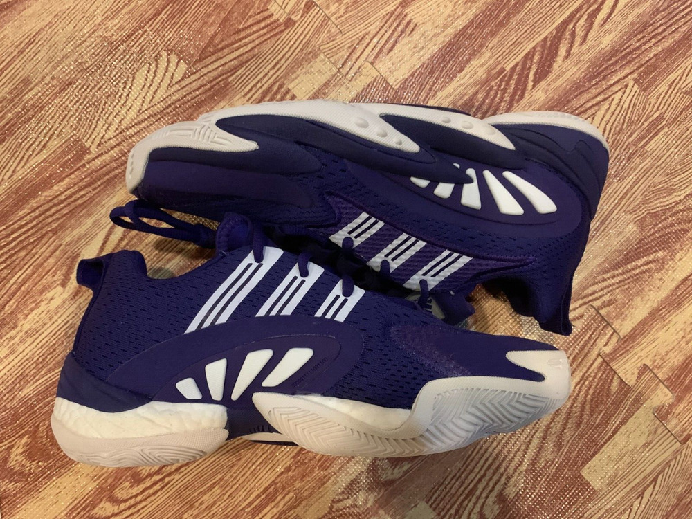 Adidas Men's Unreleased Kay Yow Purple Basketball Shoes Size 7.5 NEW NEVER WORN